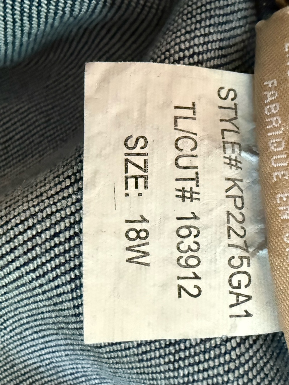 Kut from the Kloth Reese Staight Leg Jeans , size 18W - Picture 11 of 11